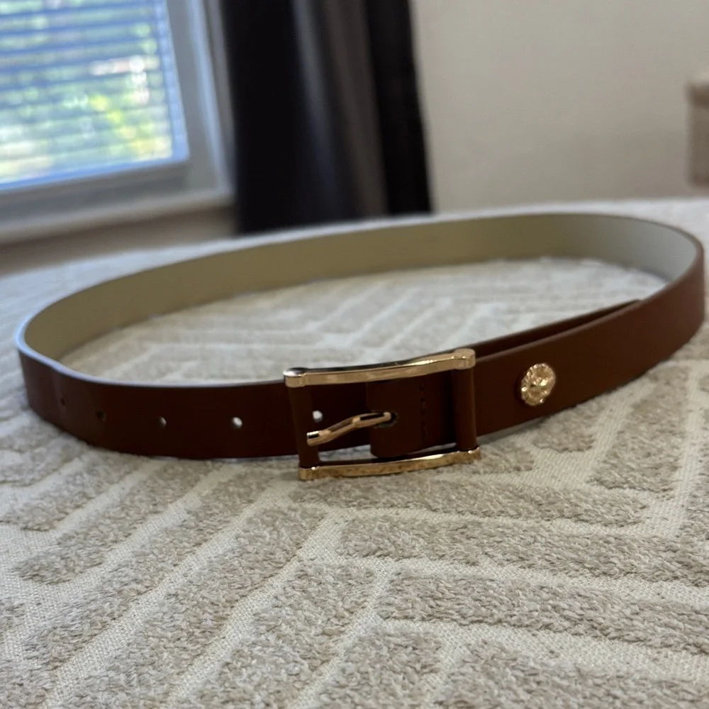 Classic Brown Leather Belt